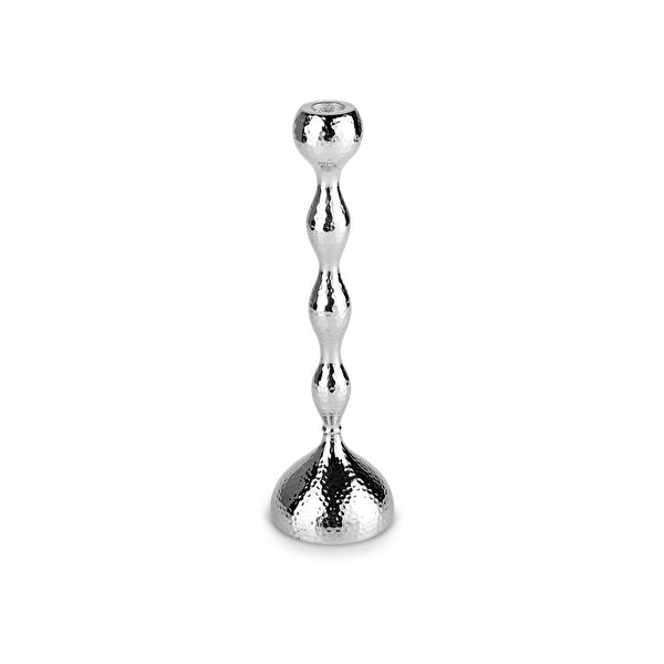 Arlen Tekli Şamdan Silver 32 Cm - Karaca 2 Al 1 Öde