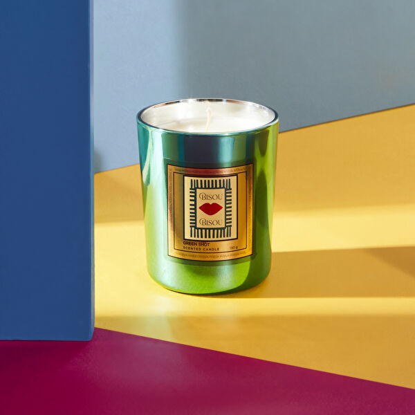 Karaca Home Pop Art Koleksiyonu Bisou Green Shot Kokulu Mum görseli 1