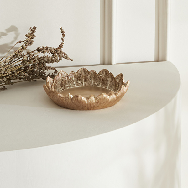 Karaca Home Rosa Dekoratif Tepsi 16 cm görseli 1