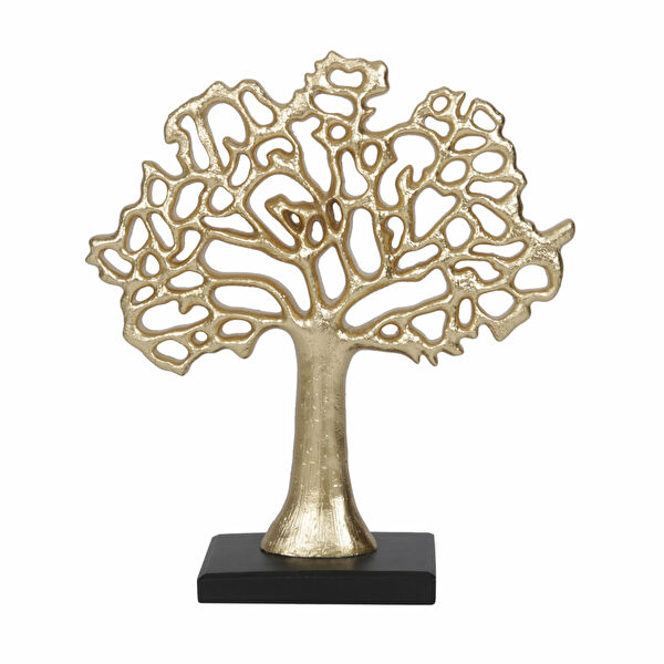Karaca Home Tree Biblo Gold 19x21 cm görseli 1