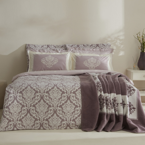 Karaca Home Timeless 8 Parça Çeyiz Seti Mürdüm görseli 1
