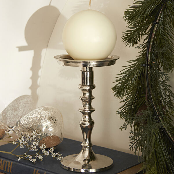 Karaca Home Ball Mum Ekru 8 cm görseli 1
