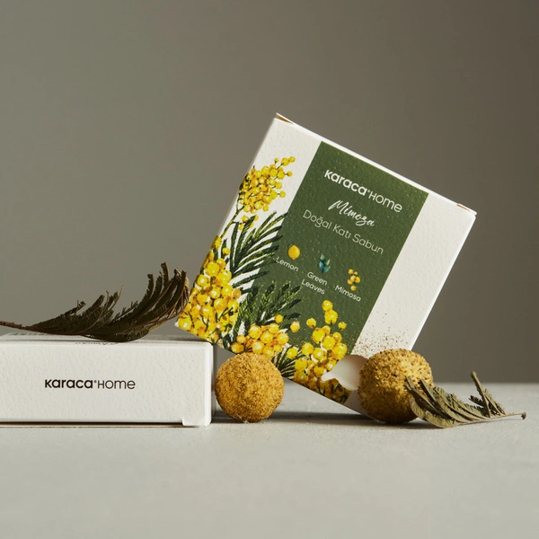 Karaca Home Mimoza Doğal Katı Sabun 100 gr görseli 1