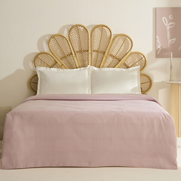 Karaca Home Rosy Çift Kişilik Tek Pike Pudra | Karaca Home