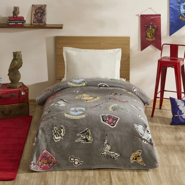 Karaca Home Harry Potter Draco Tek Kişilik Battaniye  görseli 1
