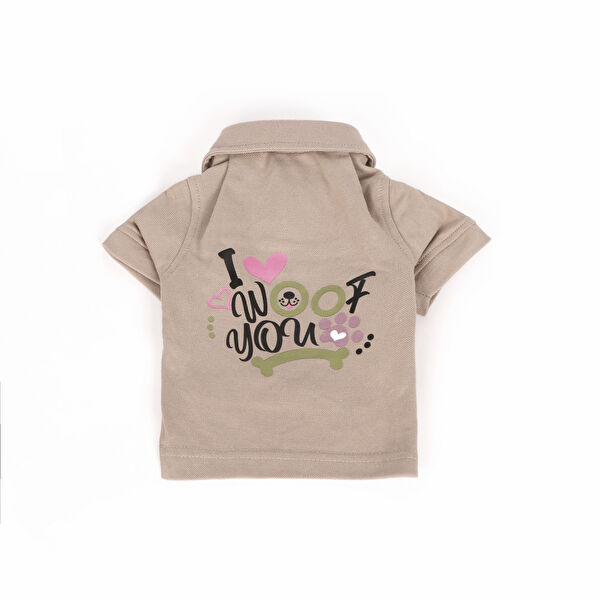 Karaca Home x Pati I Woof you T-Shirt M Beden Vizon görseli 1