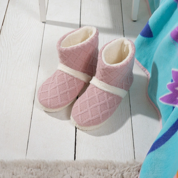 Karaca Home Young Pembe Triko Panduf 40-41 görseli 1