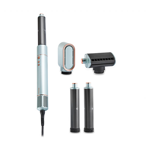 Homend Hairmony 4606H Saç Şekillendirme ve Kurutma Seti Su Yeşili