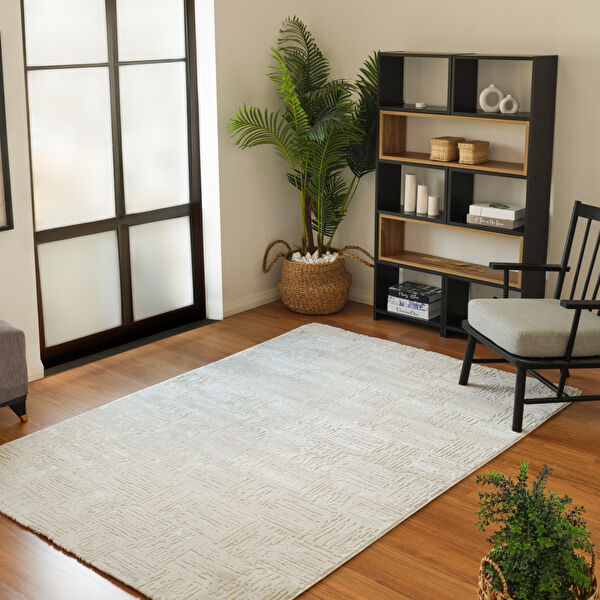 Kaşmir Halı 7/24 Buena Bella White 200x290 cm görseli 1