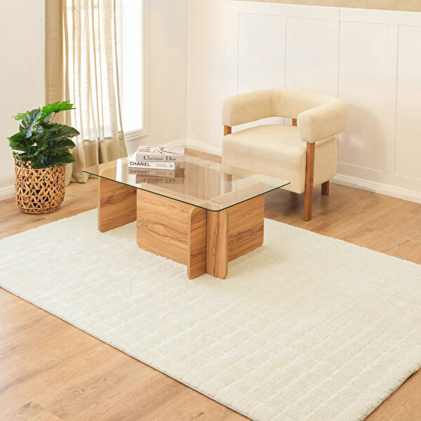 Kaşmir Halı Süpersoft Nora 80x300 cm görseli 1
