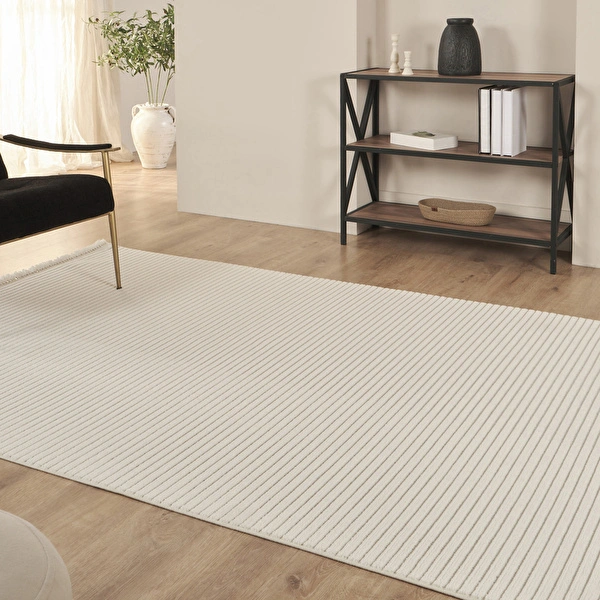 Kaşmir Halı İskandinav Nora Cream 80x150 cm görseli 1