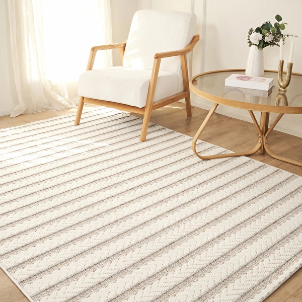 Kaşmir Halı 7/24 İskandinav Premium Arov 200x290 cm görseli 1