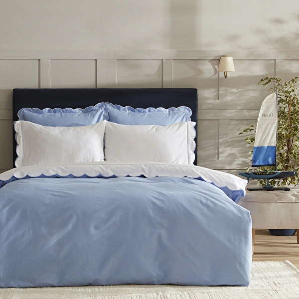 Nautica Home Aegean Percale Çift Kişilik Nevresim Takımı  görseli 1