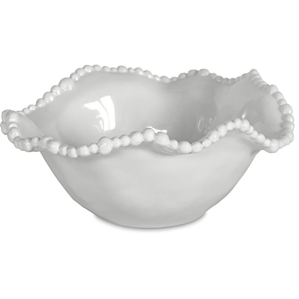 Baci Milano Joke Table Kitchen Melamin Salata Kasesi 20 cm Beyaz görseli 1