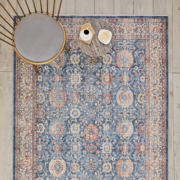 Kaşmir Halı Viskon Premium Henna 80x150 cm görseli 1