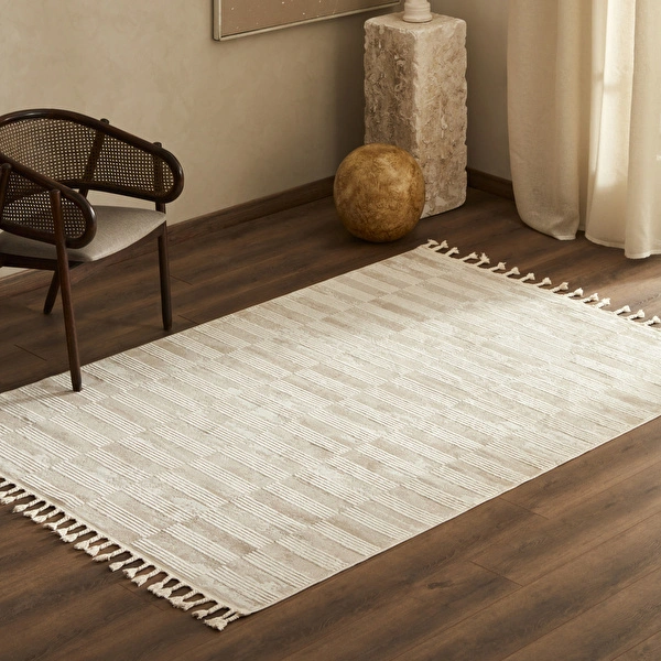 Kaşmir Halı 7/24 İskandinav Maren 80x150 cm görseli 1
