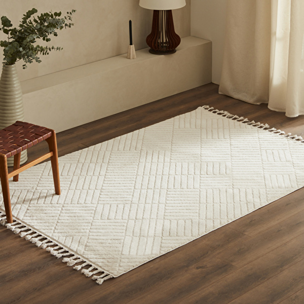 Kaşmir Halı 7/24 Antik Perge 120x180 cm görseli 1