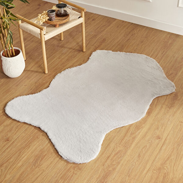 Kaşmir Halı 7/24 Cosy Premium Gri 70x100 cm görseli 1