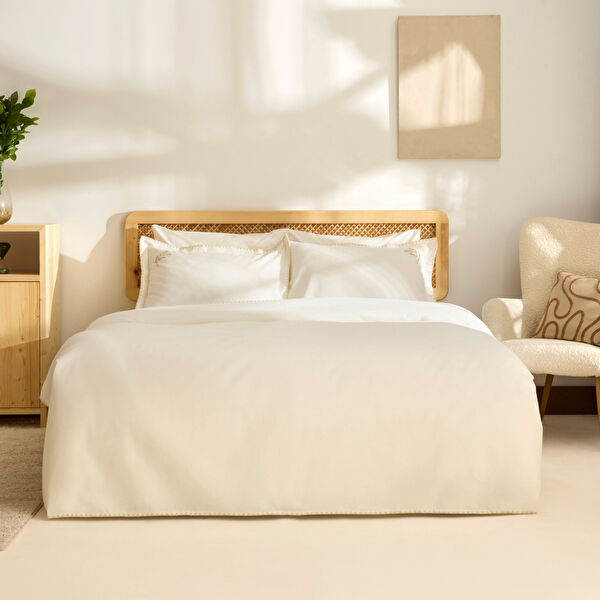 Kaşmir Home Liana Çift Kişilik Pike Takımı Offwhite  görseli 1