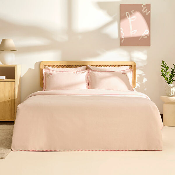 Kaşmir Home Liana Çift Kişilik Pike Takımı Rose görseli 1