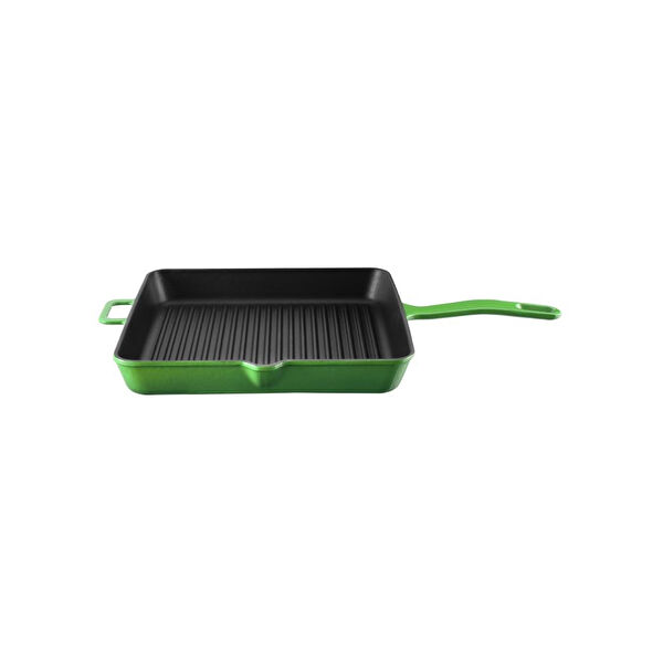 Voeux Kitchenware Forêt Yeşil Döküm Kare Izgara Tava 25 Cm görseli 1