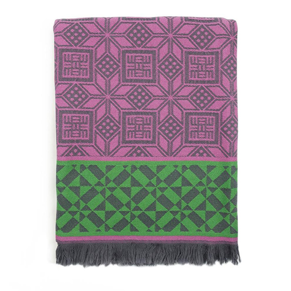 3rd Culture Pembe Antioch Örtü, Koltuk Şalı görseli 1