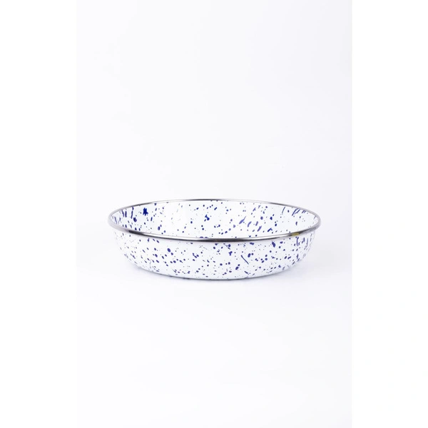 Emaylab Speckles Bowl Tabağı - Bowl Kase - Salata Kasesi - Sunum Kasesi 21cm görseli 1