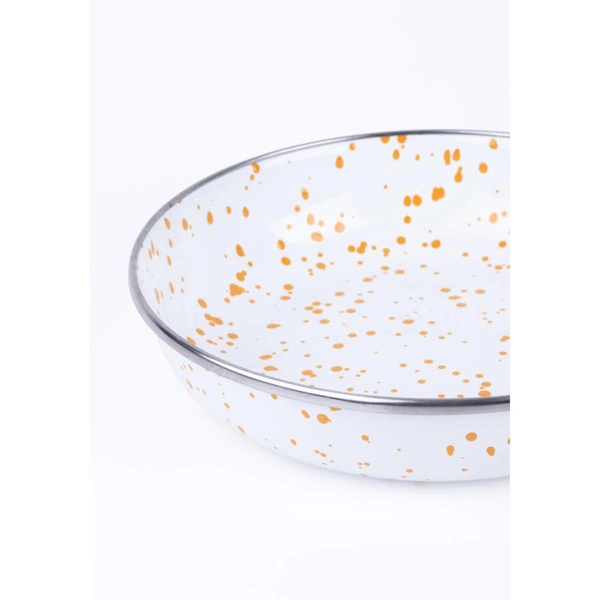 Emaylab Speckles Bowl Tabağı - Bowl Kase - Salata Kasesi - Sunum Kasesi 21cm görseli 1