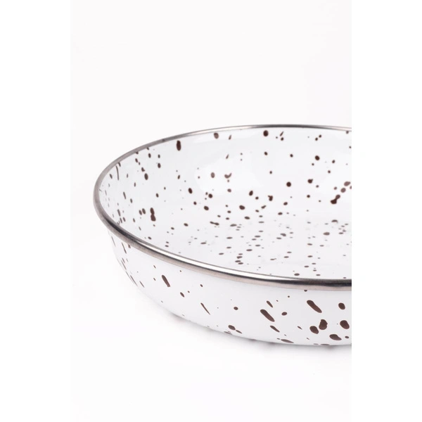 Emaylab Speckles Bowl Tabağı - Bowl Kase - Salata Kasesi - Sunum Kasesi 21cm görseli 1