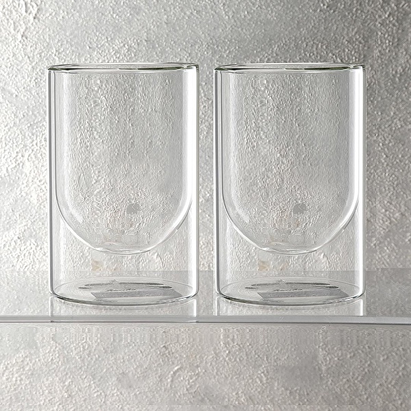 Jumbo Glory Double Wall 2'li Bardak 350 ml görseli 1