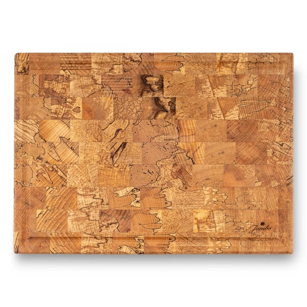 Jumbo Rustik Natural Kesme Tahtası 38x26 cm görseli 1