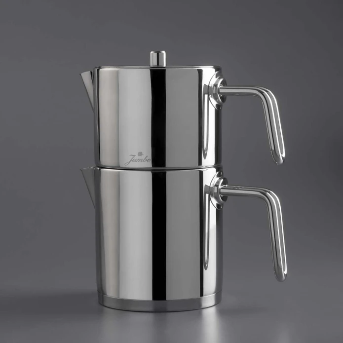 Jumbo Metalix Full Metal Çaydanlık