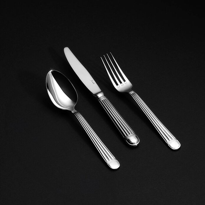 Jumbo Gaia XL 18 Parça 6 Kişilik Yemek Çatal Kaşık Bıçak Takımı