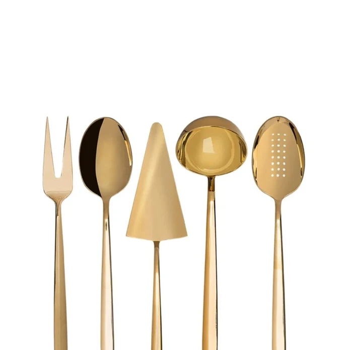 Jumbo 9400 5 Parça Titanyum Gold Servis Takımı