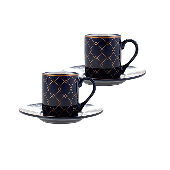 Jumbo Art Deco 2'li Kahve Fincan Takımı (Brj04)
