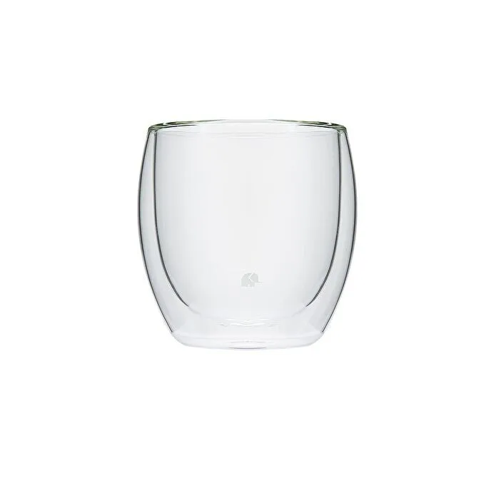Jumbo Glory Double Wall Çift Cidarlı 2'li Oval Bardak - 250 ml