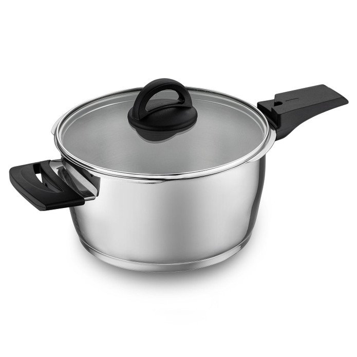 Jumbo Procook 4+6 Litre Paslanmaz Çelik Düdüklü Tencere Seti