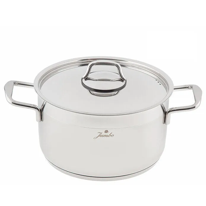 Jumbo Myra 8 Parça İndüksiyon Tabanlı Çelik Tencere Seti