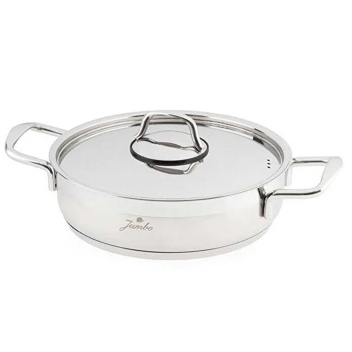 Jumbo Myra 8 Parça İndüksiyon Tabanlı Çelik Tencere Seti