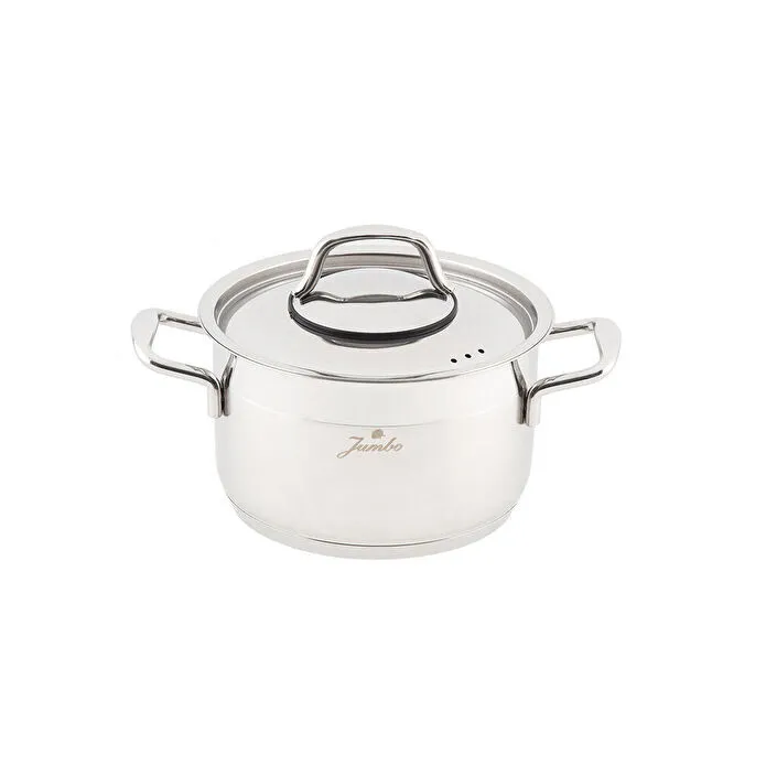 Jumbo Myra 8 Parça İndüksiyon Tabanlı Çelik Tencere Seti