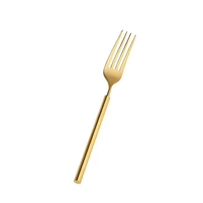 Jumbo 6000 Roller Titanyum Mat Gold 12 Kişilik 84 Parça Çatal Kaşık Bıçak Takımı