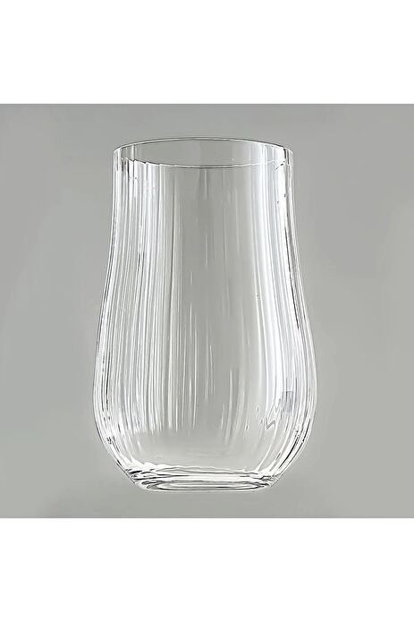 Jumbo Tulipa Tumbler Optikli Bardak Takımı 350 ml