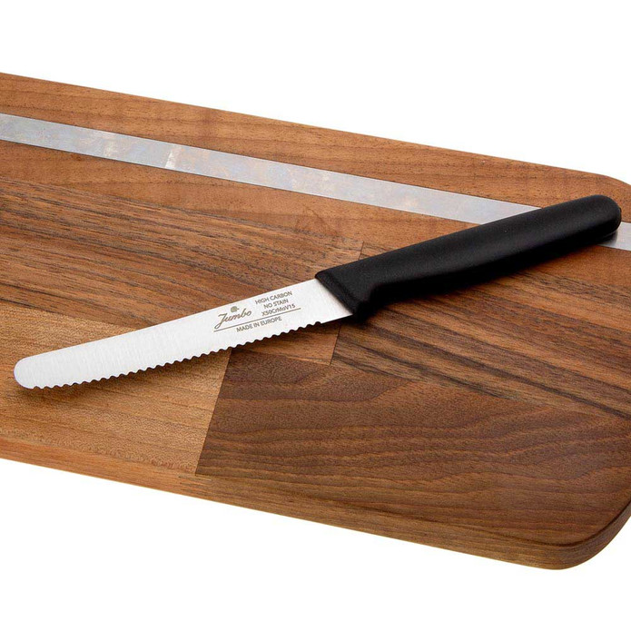 Jumbo Jumbo Practico Alman Çeliği Black Dilimleme Bıçağı - 11 cm