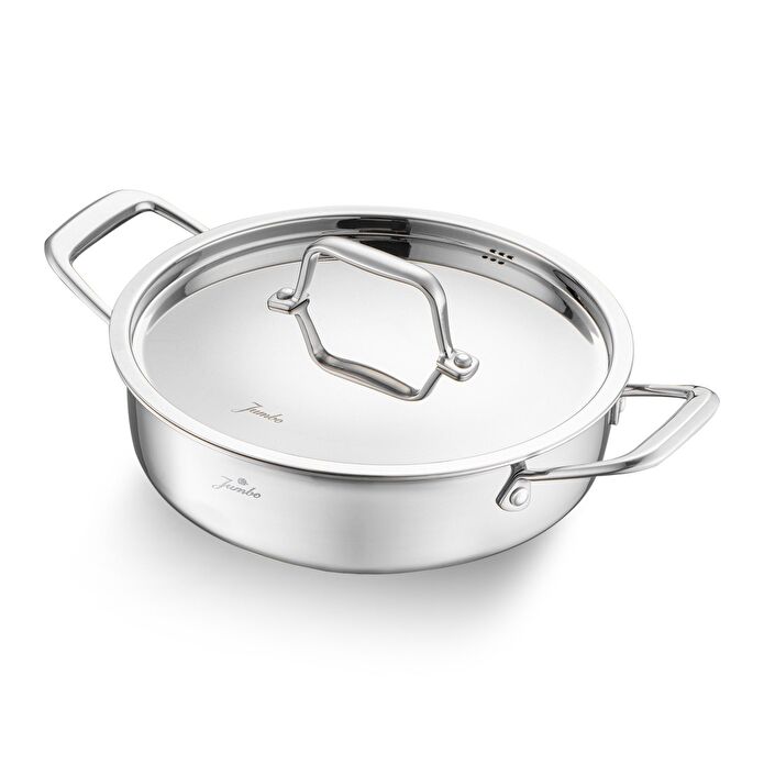 Jumbo Practico Alman Çeliği Black Dilimleme Bıçağı - 11 cm
