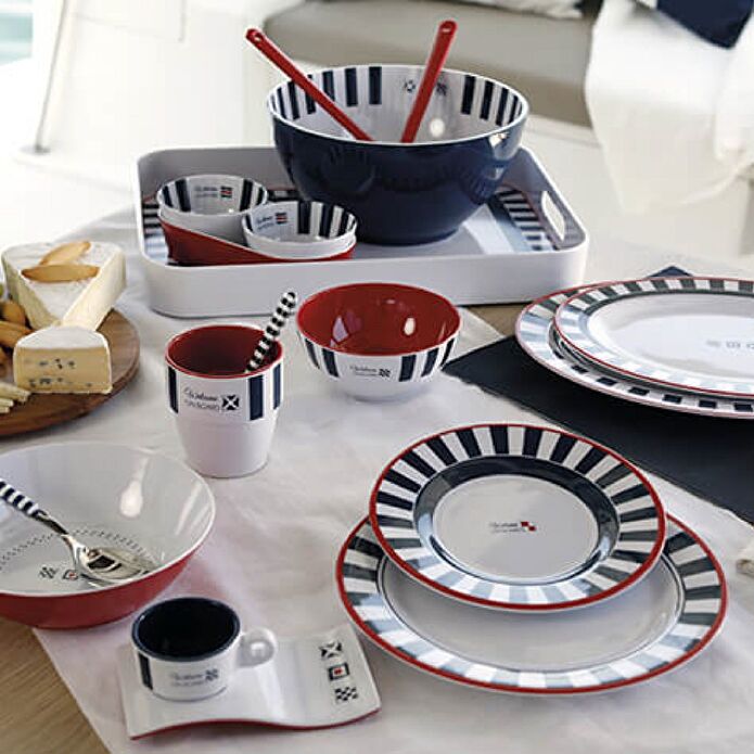 Jumbo Alesta Melamin Beyaz 4'lü Bardak Altlığı