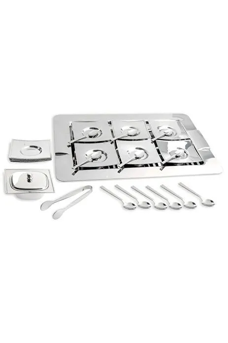 Jumbo Danica 28 Parça Krom Çay Seti