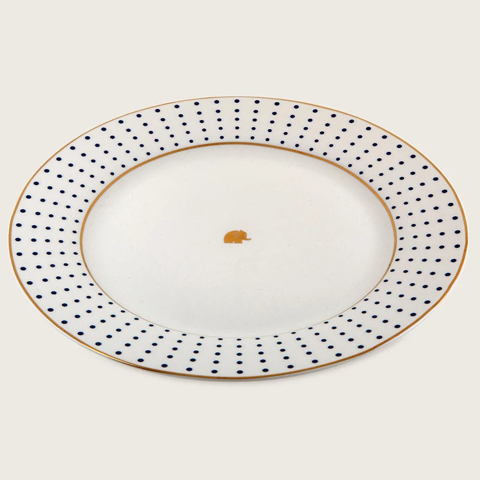 Jumbo Navy 24 Parça 6 Kişilik Yemek Takımı Blue