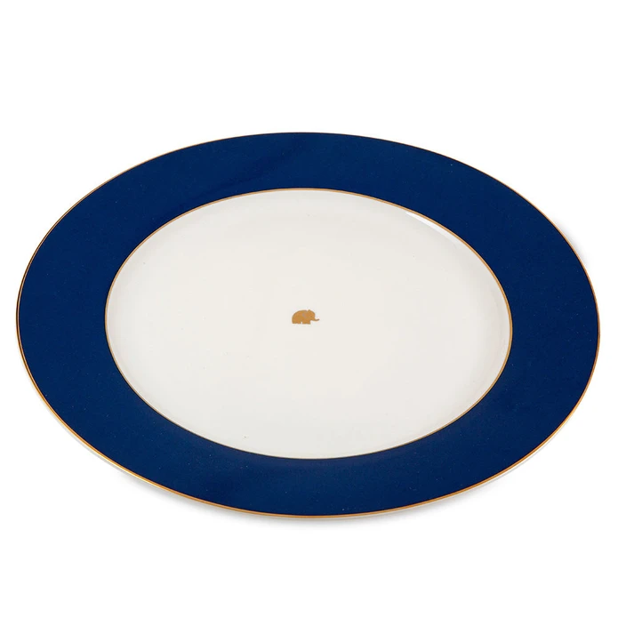 Jumbo Navy 24 Parça 6 Kişilik Yemek Takımı Blue
