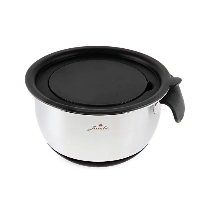 Jumbo Globe Plus 3'lü Siyah Saklama Kabı