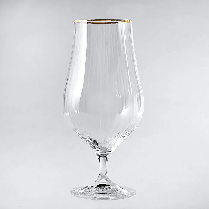 Jumbo Tulipa Gold 6'lı Ayaklı Bardak 540 ml